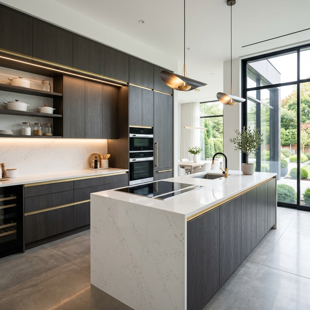 Luxury Modular Kitchen Interiors Chennai